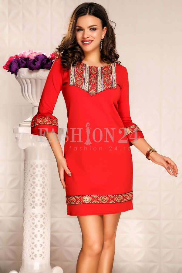 Rochie Kaila Red