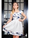 Rochie Baby Doll Blue Flowers